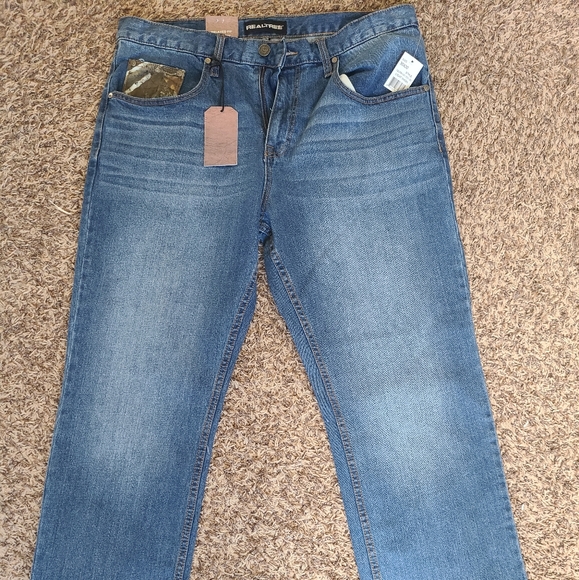 men's realtree blue jeans
